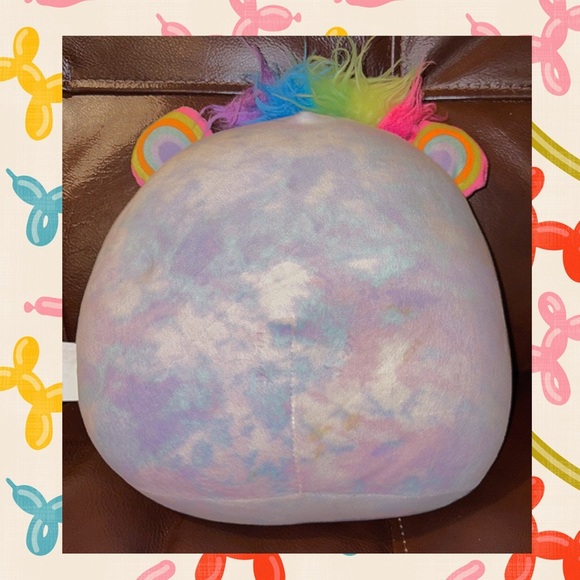 Idea Nuova Cuddly Crew Soft Squishy 8" Plush Rainbow
 Bear - Picture 3 of 5